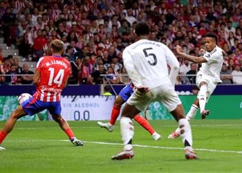 فيديو صاروخية ميليتاو يسجل هدف ريال مدريد الأول أمام أتلتيكو مدريد