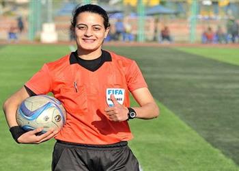 شاهندة المغربى تصنع التاريخ بإدارة مباراة كندا وفيجي في مونديال السيدات بكولومبيا