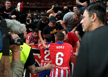 كوكي بعد تعادل أتلتيكو مدريد المثير مع ريال مدريد لا يمكن دفع ثمن خطأ 4 أشخاص