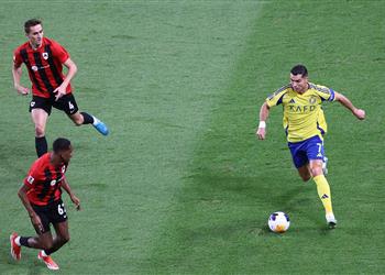 فيديو رونالدو يسجل هدف النصر الثاني أمام الريان في دوري أبطال آسيا