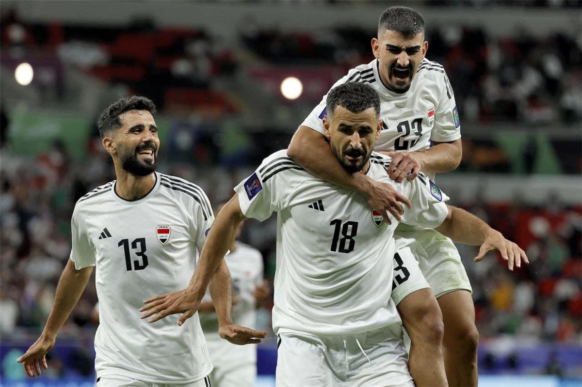 لاعبو منتخب العراق