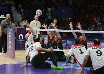 منتخب مصر لكرة الطائرة جلوس يحقق الميدالية البرونزية في دورة الألعاب الباراليمبية
