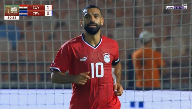 محمد صلاح يمرر ومصطفي محمد يهدر هدف محقق امام الرأس الاخضر