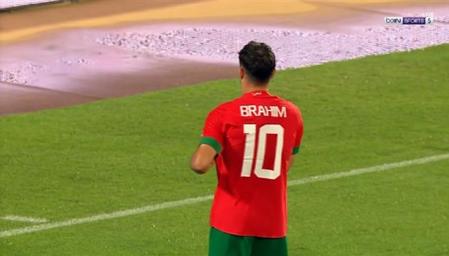 هدف ابراهيم دياز في مرمي الجابون اسيست عبد الصمد الزلزولي بتصفيات كأس امم افريقيا