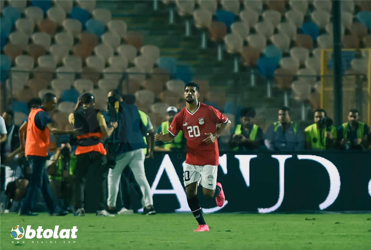 إبراهيم عادل لاعب منتخب مصر