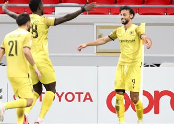 فيديو أحمد عبد القادر يسجل ويقود قطر لتعادل مثير أمام الشحانية