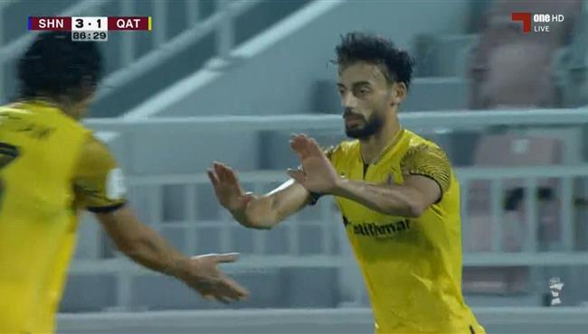 اهداف مباراة قطر والشحانية 3 3 كأس قطر