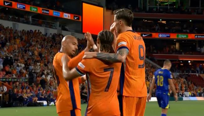 اهداف مباراة هولندا والبوسنة والهرسك 5 2 دوري الامم الاوروبية