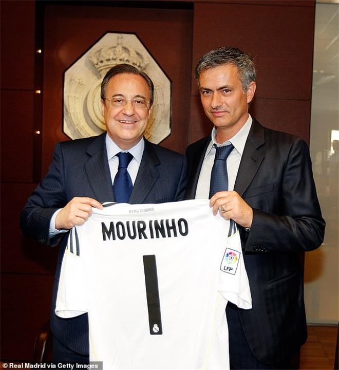 مورينيو وبيريز في ريال مدريد