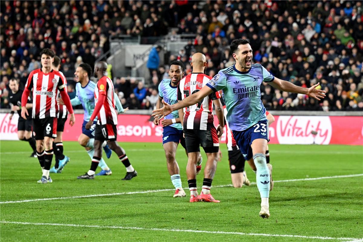 فيديو | آرسنال يتجاوز برينتفورد بثلاثية في الدوري الإنجليزي