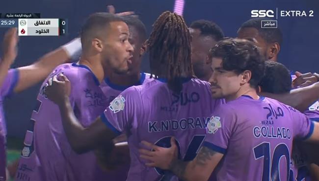 اهداف مباراة الخلود والاتفاق 3 2 الدوري السعودي