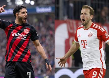 ترتيب هدافي الدوري الألماني بعد هدف عمر مرموش في ضد سانت باولي وهدف هاري كين أمام مونشجلادباخ