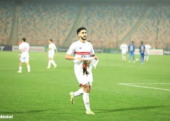 فيديو حسام أشرف يسجل هدفي الزمالك الأول والثاني أمام بلاك بولز