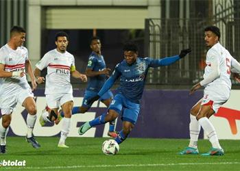فيديو إيفوني يسجل هدف بلاك بولز الأول أمام الزمالك