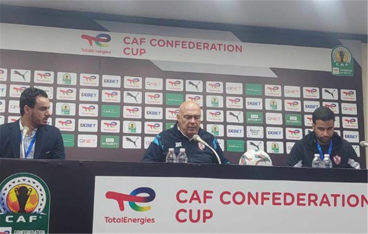 جروس: سعيد بمستوى لاعب الزمالك.. ونستحق الفوز على بلاك بولز