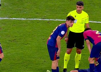 فيديو تبديل اضطراري لـ برشلونة في الكلاسيكو أمام ريال مدريد