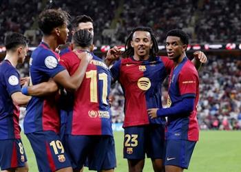 رجل مباراة برشلونة وريال مدريد في نهائي كأس السوبر الإسباني