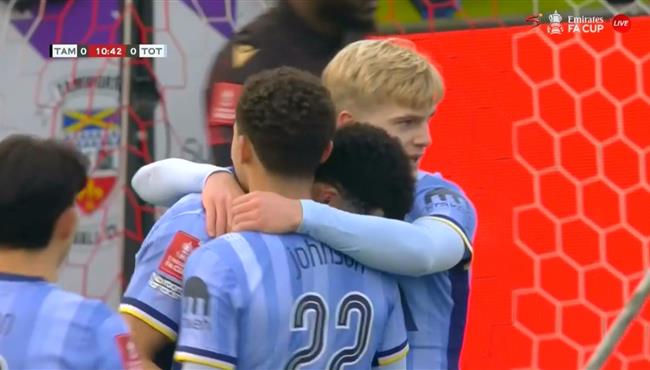 اهداف مباراة توتنهام وتامورث 3 0 كاس الاتحاد الانجليزي