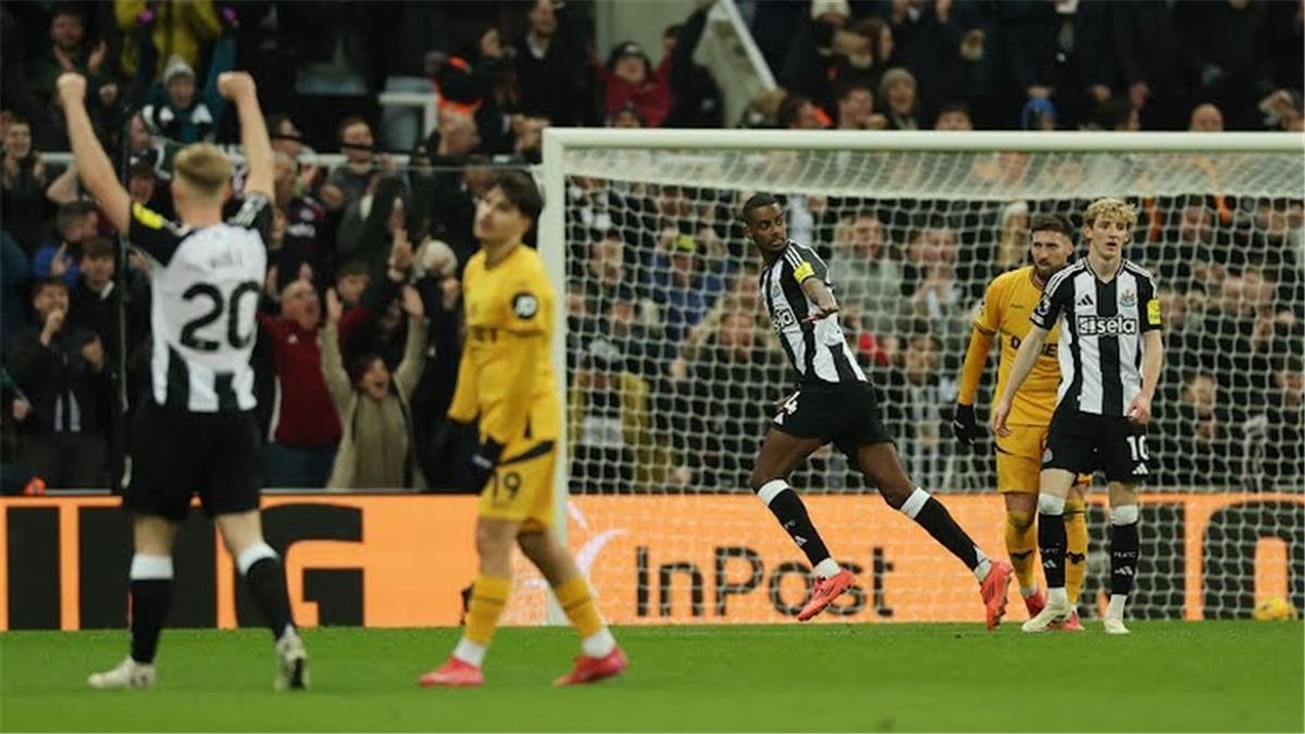 ترتيب هدافي الدوري الإنجليزي بعد ثنائية إيزاك أمام ولفرهامبتون