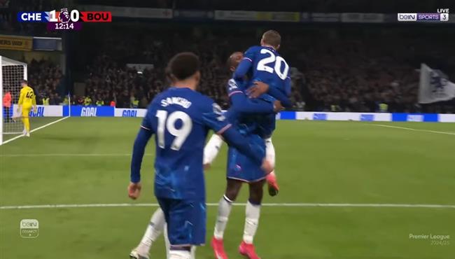 هدف بالمر في مرمي بورنموث بالدوري الانجليزي