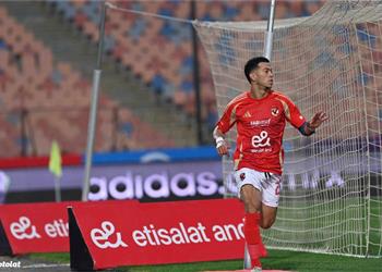 فيديو إمام عاشور يسجل هدف الأهلي الأول أمام الجونة