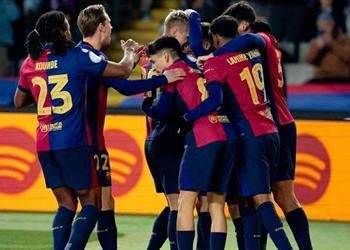 خماسيات فليك عرض مستمر فيديو برشلونة يكتسح ريال بيتيس ويتأهل لربع نهائي كأس ملك إسبانيا