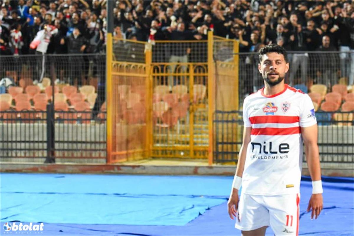 مصطفي شلبي لاعب الزمالك