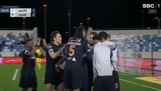 اهداف مباراة الفيحاء والاخدود 2 1 الدوري السعودي