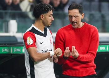 مدرب فرانكفورت يعترف عمر مرموش جعلني حزين ا