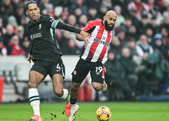 فان دايك مشيد ا بمهاجم ليفربول ترك بصمته والجمهور يحكم عليه من أهدافه