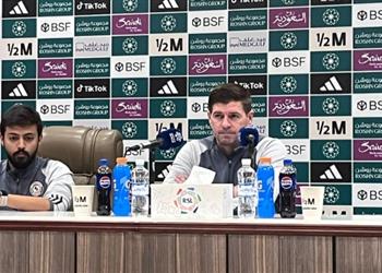 ستيفن جيرارد م تحمس لمواجهة الأهلي وأتمنى أن ي شاركني اللاعبين ذلك