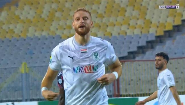 هدف المصري الاول في مرمي بلاك بولز بكأس الكونفدرالية فخر الدين بن يوسف
