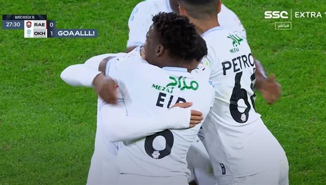 اهداف مباراة الاخدود والرائد 2 0 الدوري السعودي