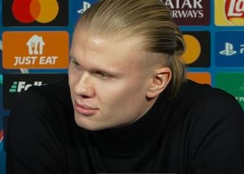 هالاند سعيد بعدم اللعب لـ برشلونة وريال مدريد والرقابة الدفاعية تعكس جودتي