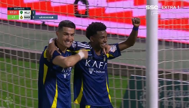 اهداف مباراة النصر والخليج 3 1 الدوري السعودي