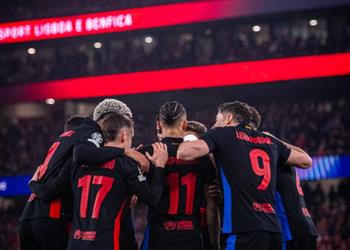 رجل مباراة برشلونة وبنفيكا في دوري أبطال أوروبا