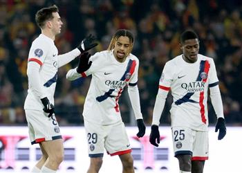 تشكيل باريس سان جيرمان أمام مانشستر سيتي باركولا في الهجوم وديمبلي وراموس على الدكة