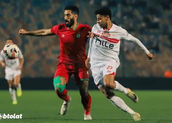 صور حسام حسن وناصر ماهر يحضران مباراة الزمالك ومودرن سبورت