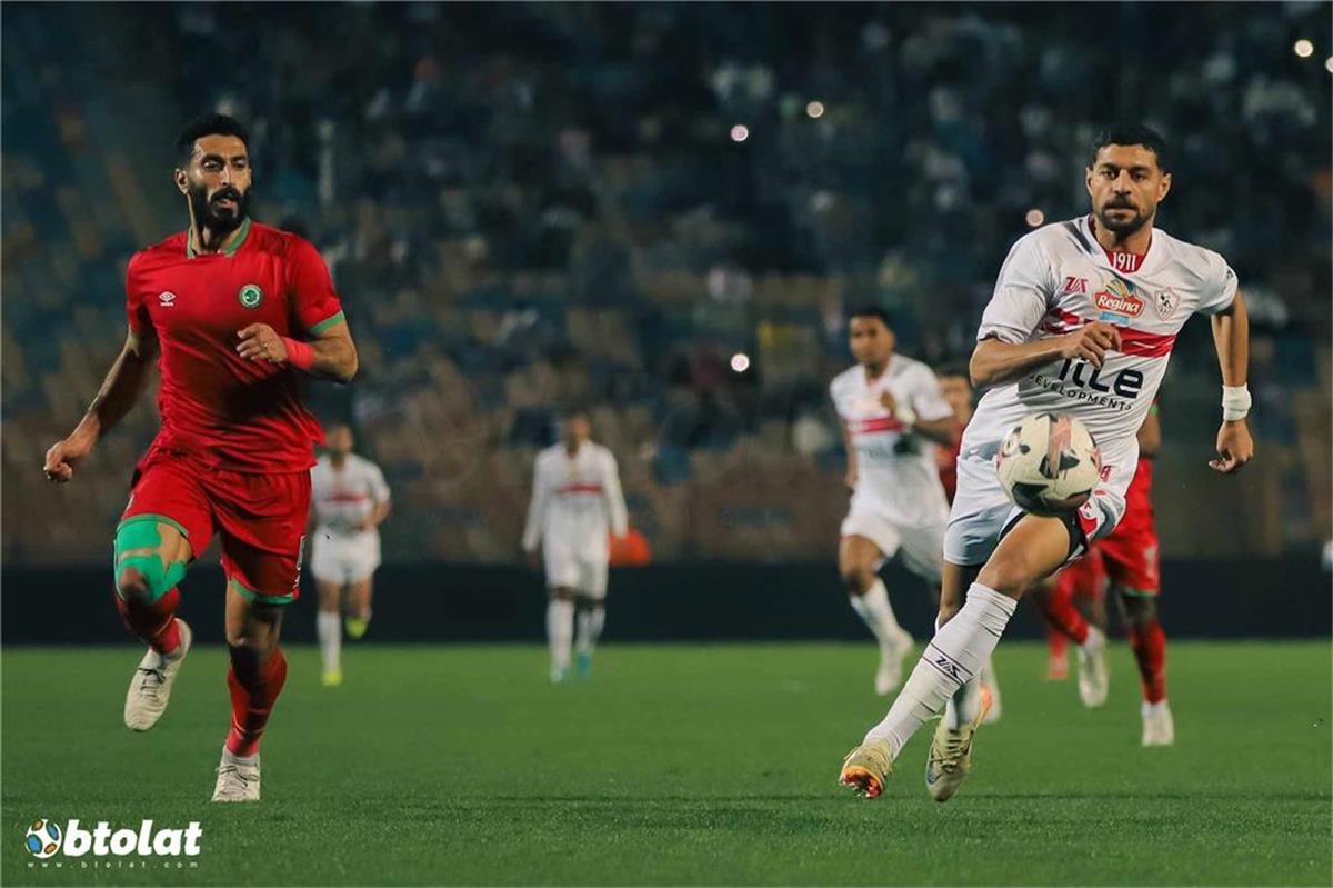 في الكورة : رجل مبارة الزمالك ومودرن سبورت في الدوري المصري