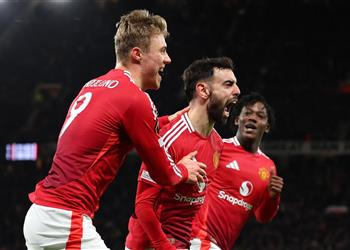 فيديو برونو فيرنانديز يقود مانشستر يونايتد لفوز قاتل على رينجرز في الدوري الأوروبي