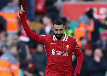 ردود أفعال جماهير ليفربول على تألق محمد صلاح أمام إيبسويتش تاون ملك الدوري الإنجليزي يصنع التاريخ