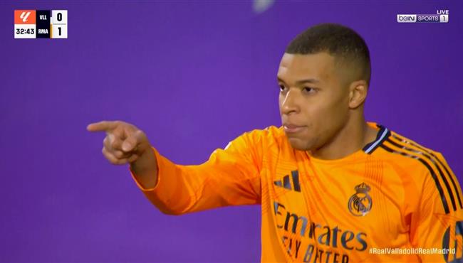 هدف مبابي الاول في مرمي بلد الوليد بالدوري الاسباني