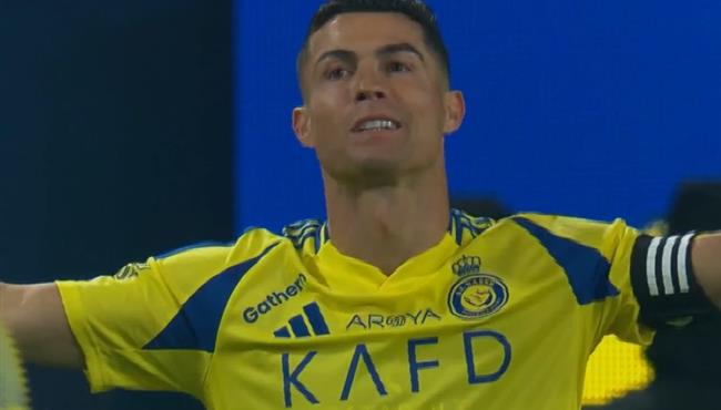 هدف رونالدو الملغي امام الفتح في الدوري السعودي