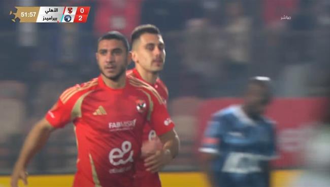 هدف رامي ربيعة في مرمي بيراميدز بالدوري المصري