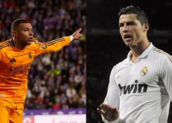 مبابي يقترب من تجاوز رقم رونالدو في موسمه الأول مع ريال مدريد