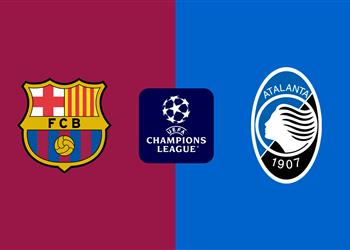 موعد والقناة الناقلة لمباراة برشلونة وأتالانتا اليوم في دوري أبطال أوروبا والمعلق