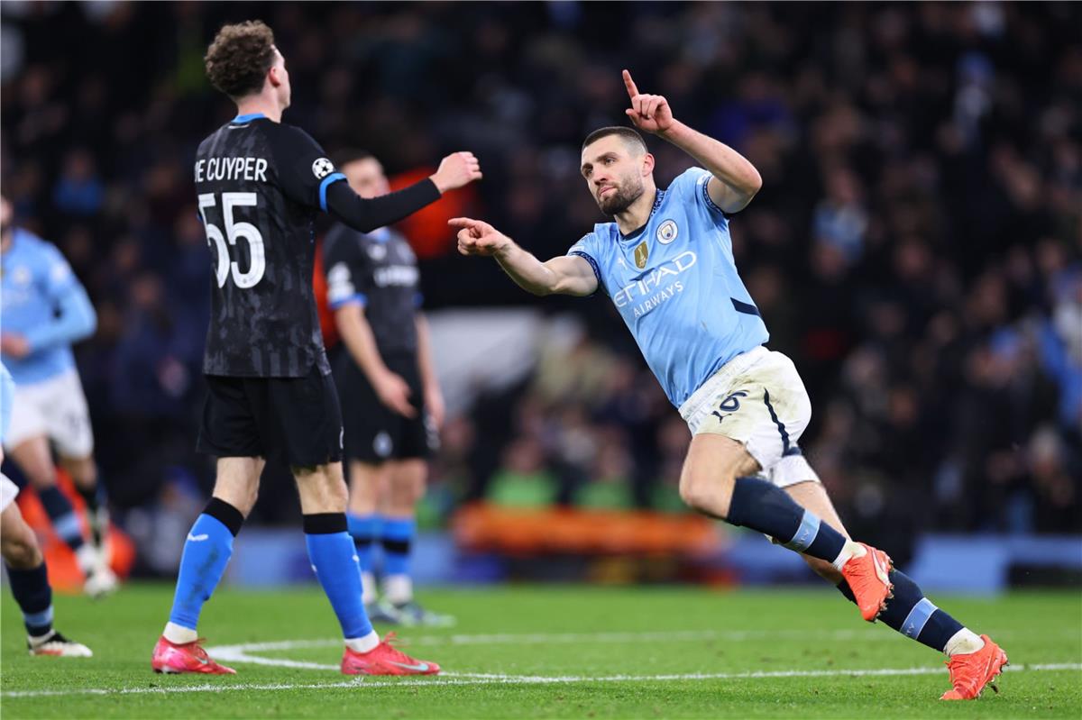 الصالح سبورت : فيديو | مانشستر سيتي يهزم كلوب بروج بثلاثية وينجو من توديع دوري أبطال أوروبا