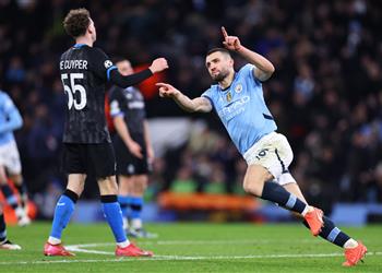 فيديو مانشستر سيتي يهزم كلوب بروج بثلاثية وينجو من توديع دوري أبطال أوروبا