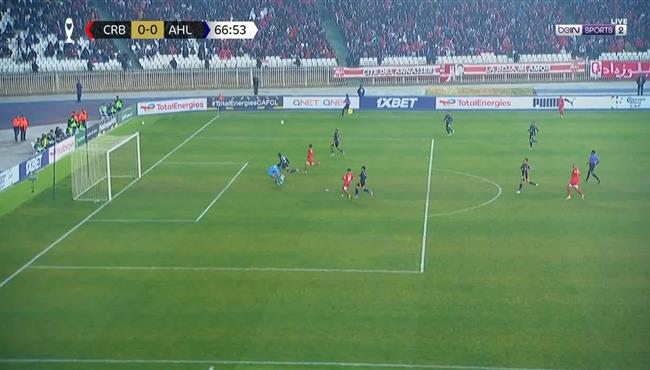 كريم الدبيس ينقذ الاهلي من هدف لشباب بلوزداد بدوري ابطال افريقيا