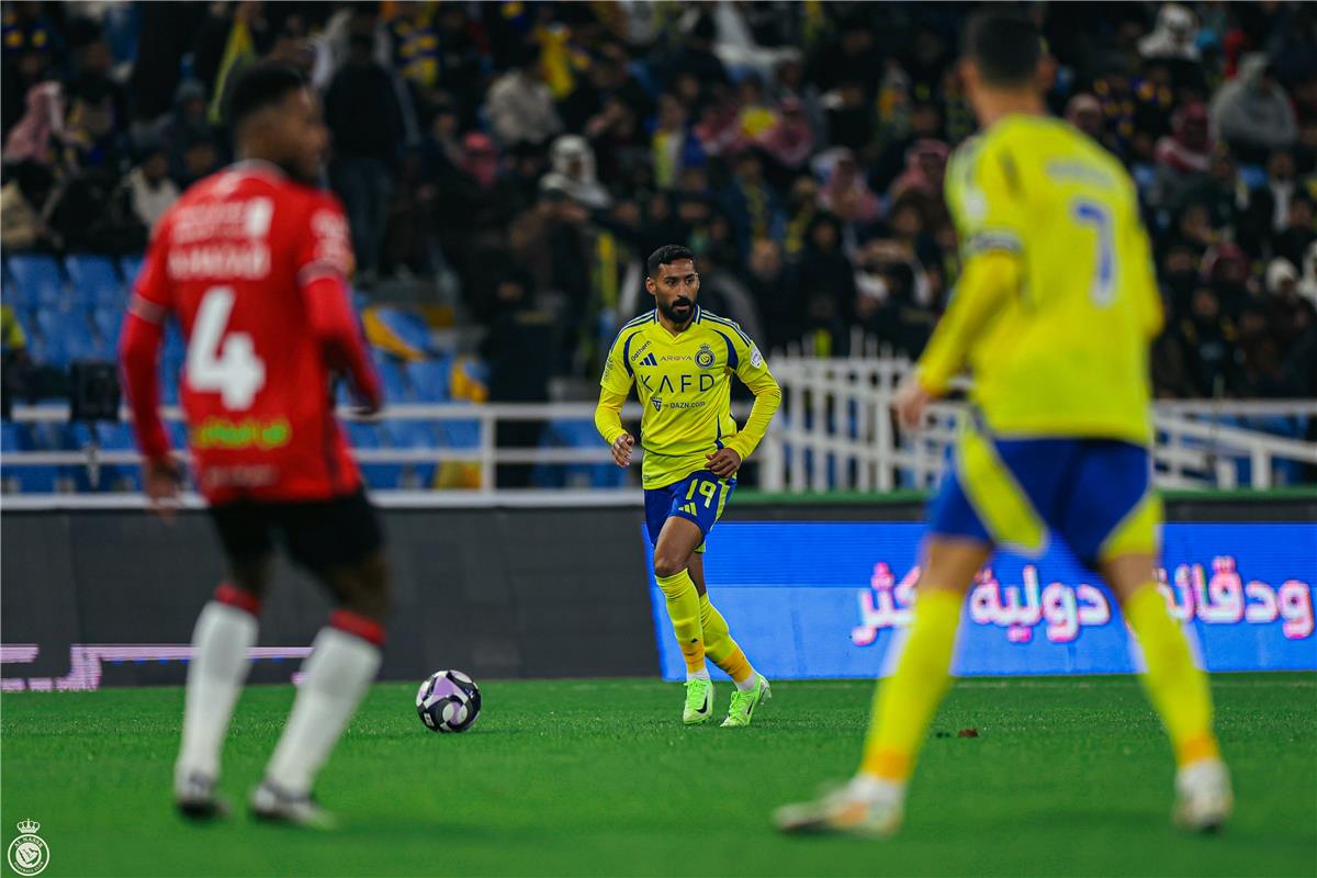 الصالح سبورت : النصر يفوز على الرائد بثنائية في الدوري السعودي